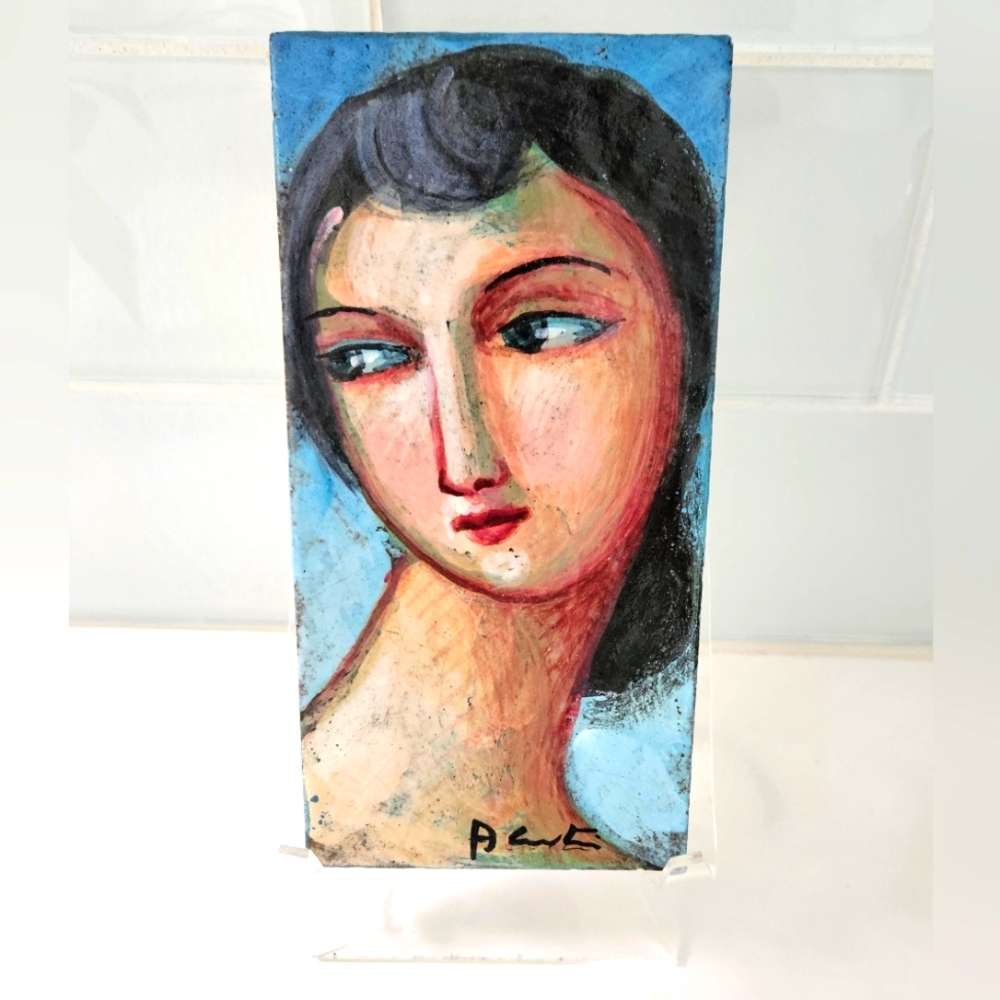 Alvaro Cartei Portrait Ceramic